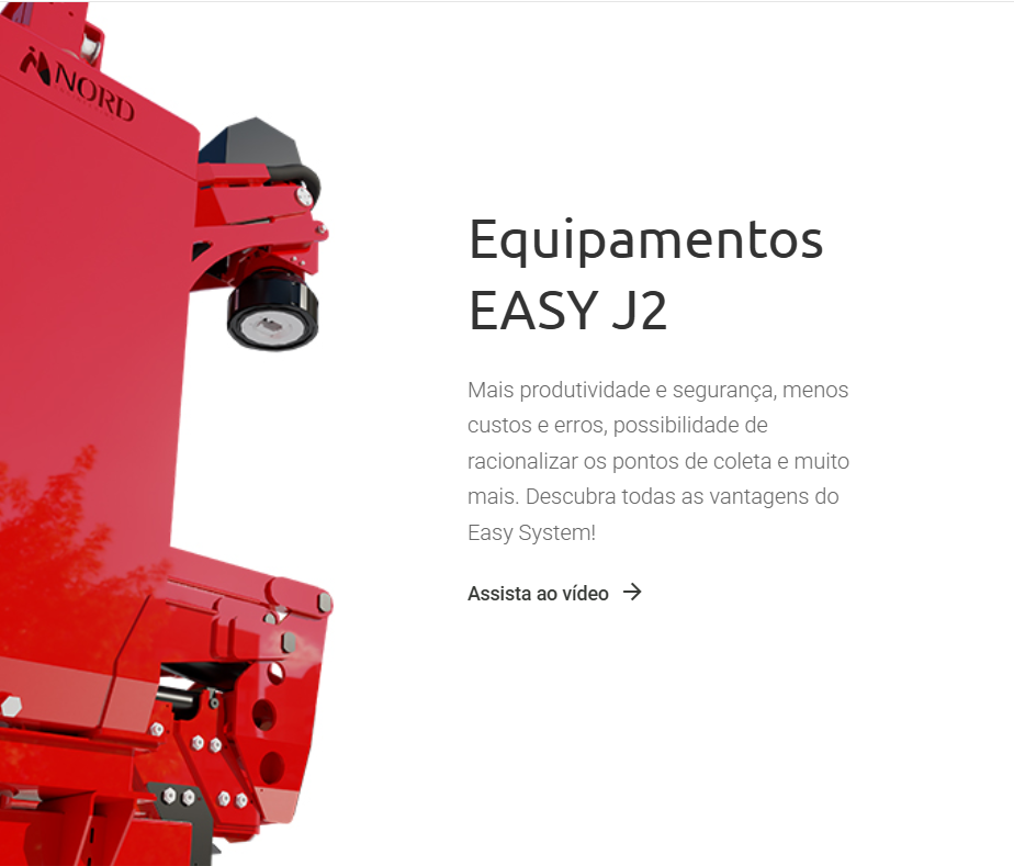 Equipamento EASY J2 da Nord Engineering